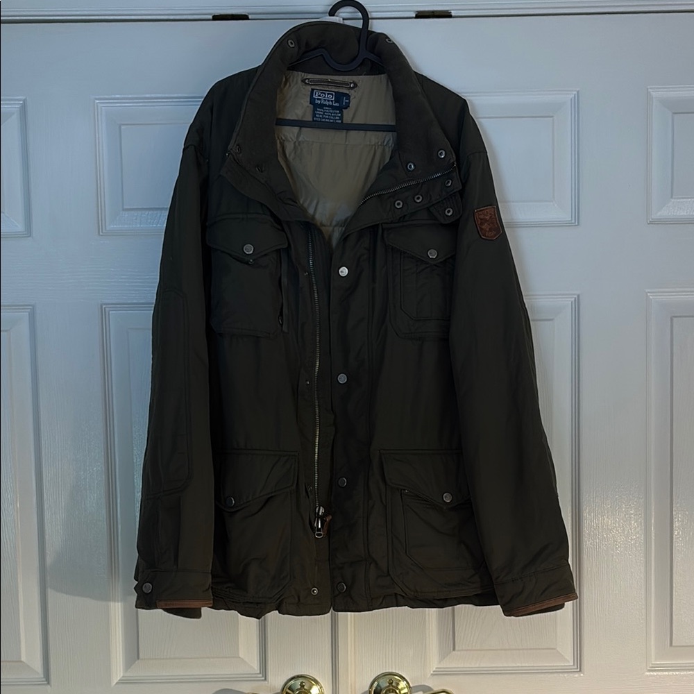 1980’s Vintage Ralph Lauren Green Military Field Jacket